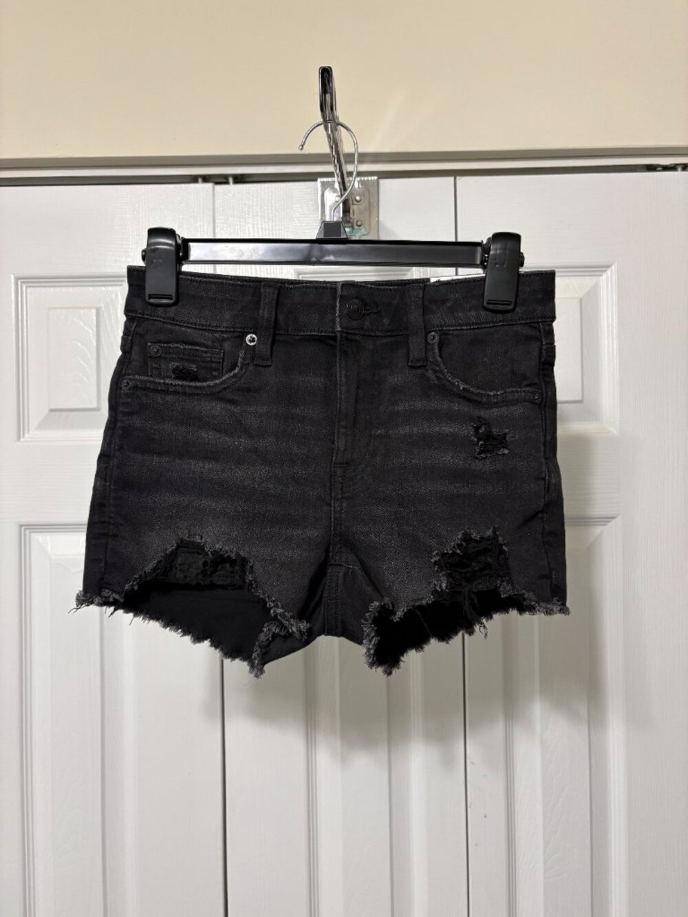 American Eagle Black Denim Shorts